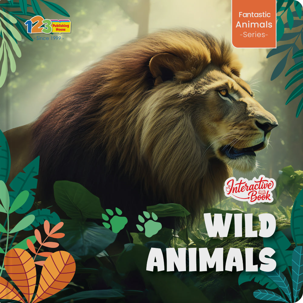 Wild Animals – Book for Kids in English