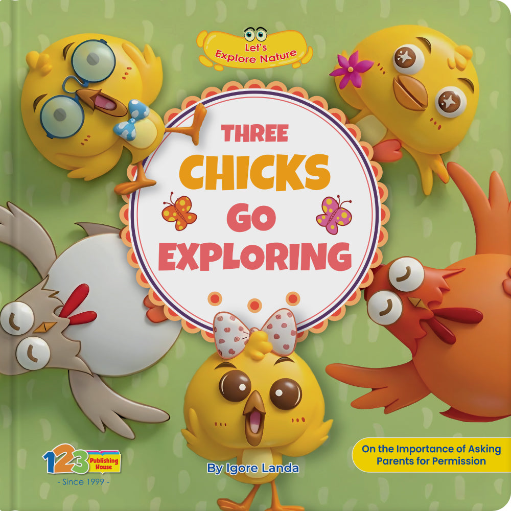 Three Chicks Go Exploring – Book for Kids in English