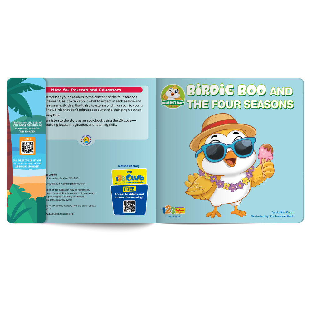 Birdie Boo and the Four Seasons – Book for Kids in English