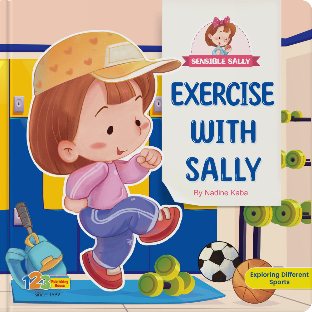 Exercise With Sally – Book for Kids in English