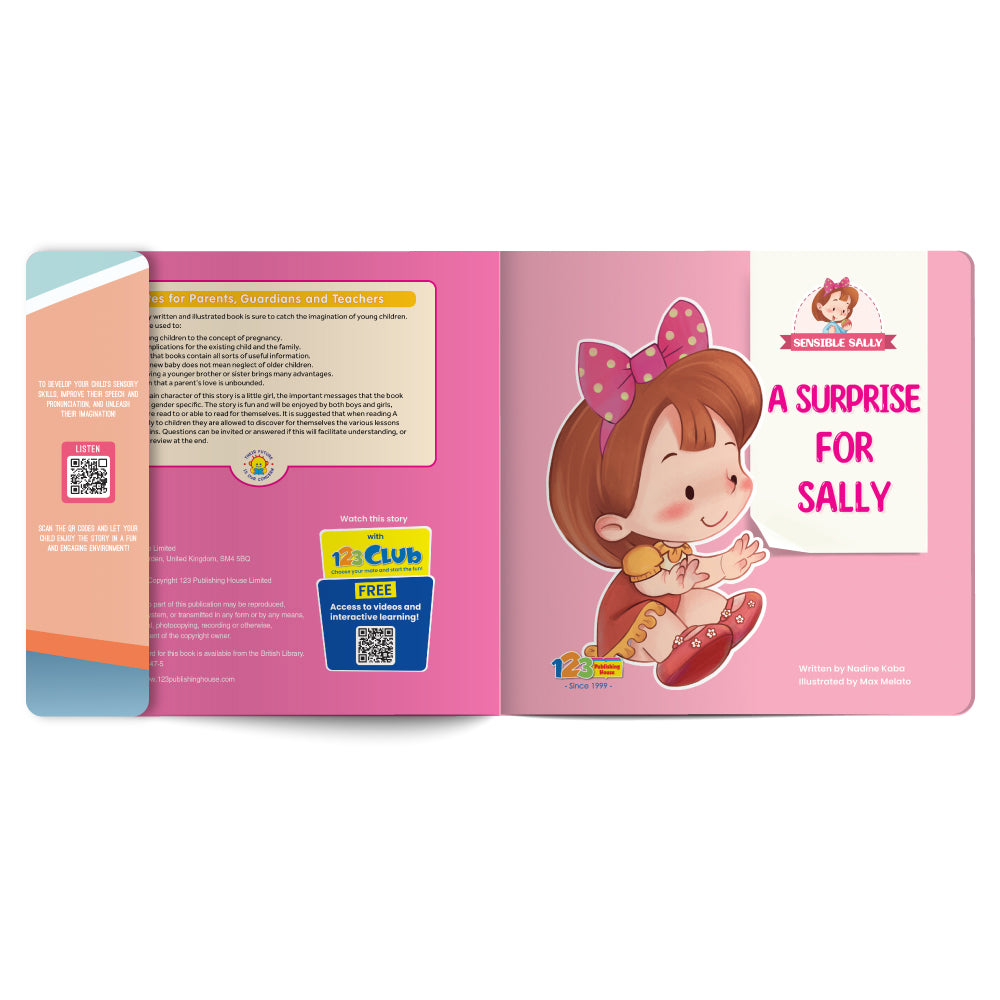 A Surprise For Sally – Book for Kids in English