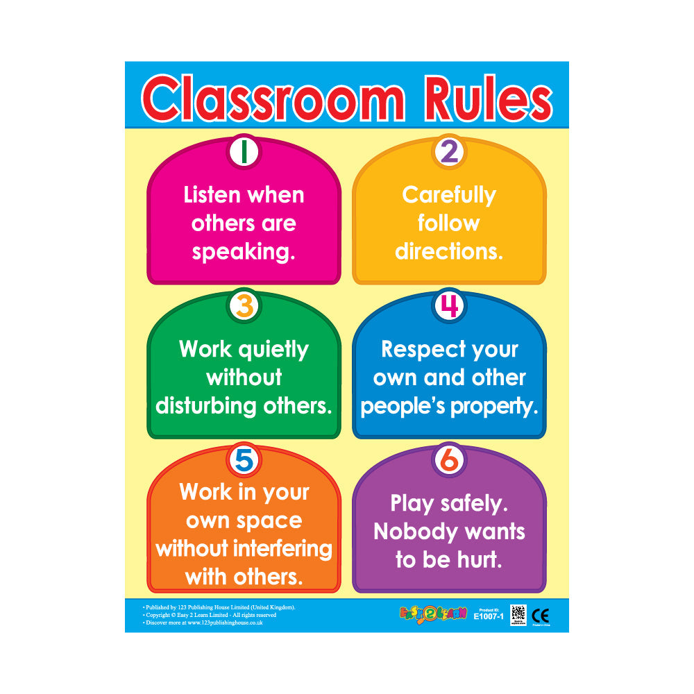 classroom rules in english class