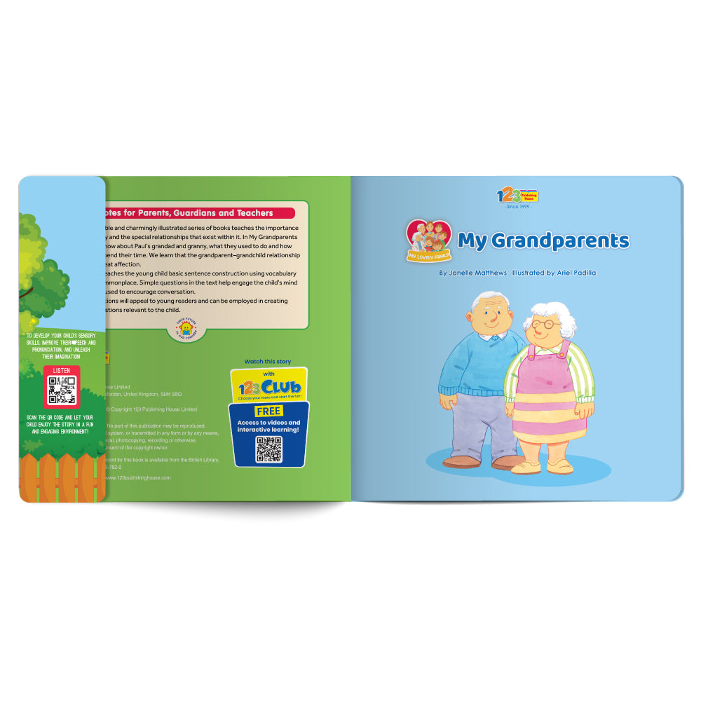 My Grandparents – Book for Kids in English