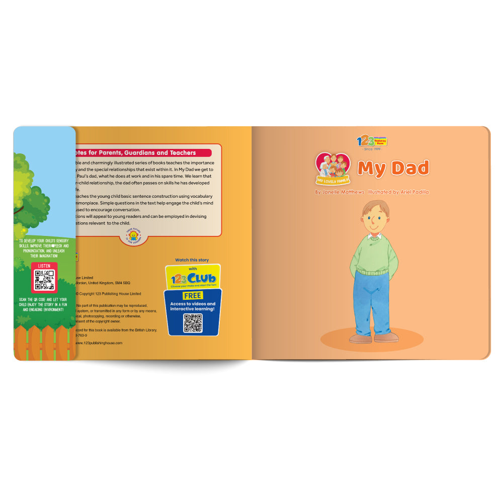 My Dad – Book for Kids in English