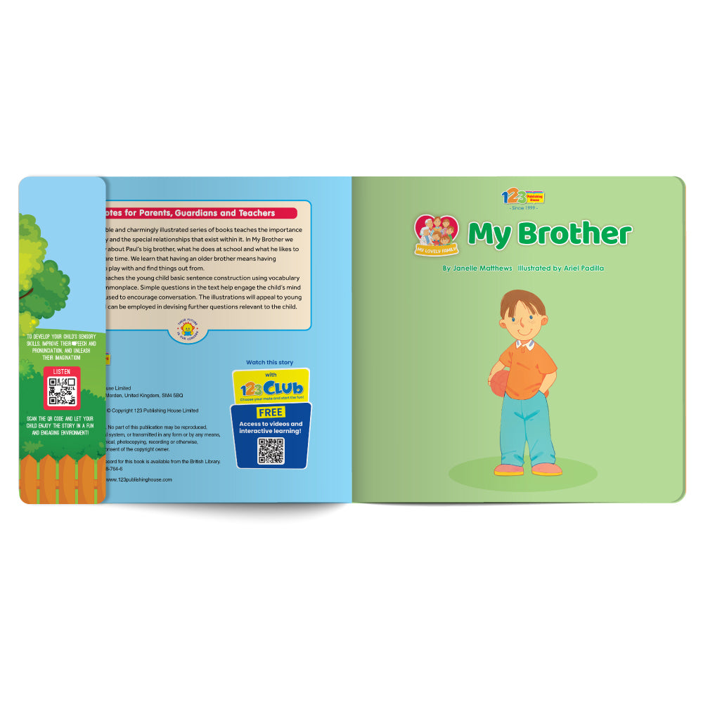My Brother – Book for Kids in English