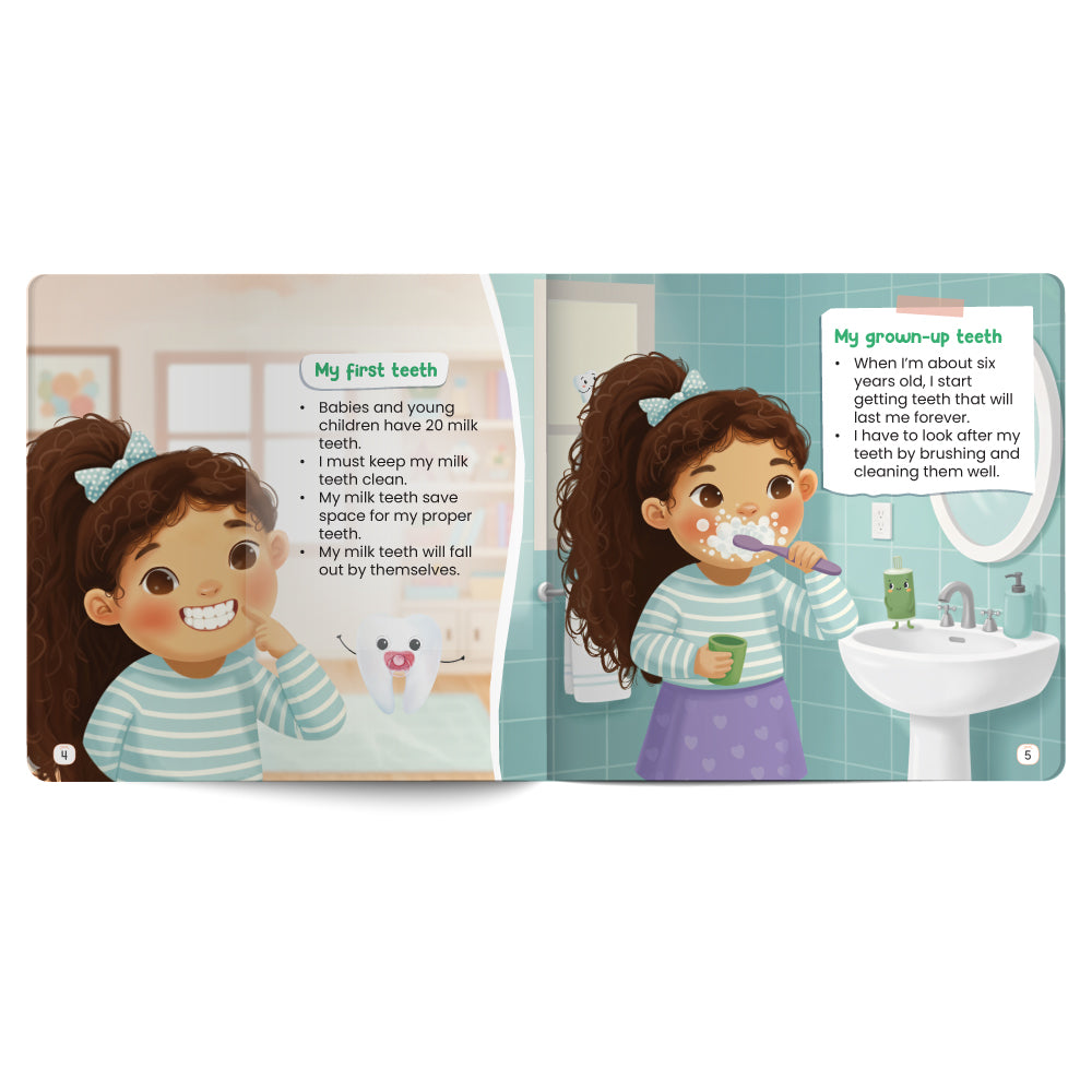 Looking After My Teeth – Book for Kids in English