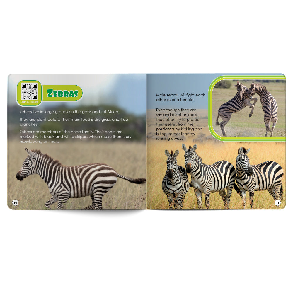 Wild Animals – Book for Kids in English