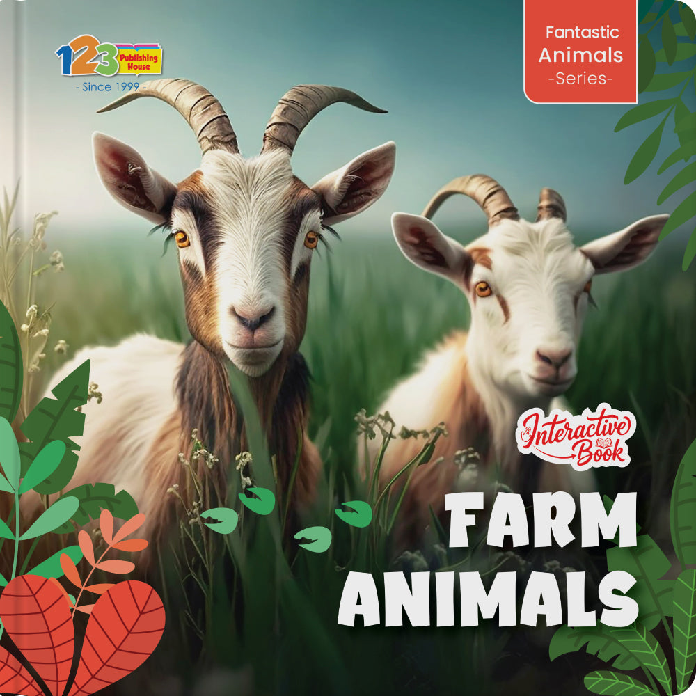 Farm Animals – Book for Kids in English