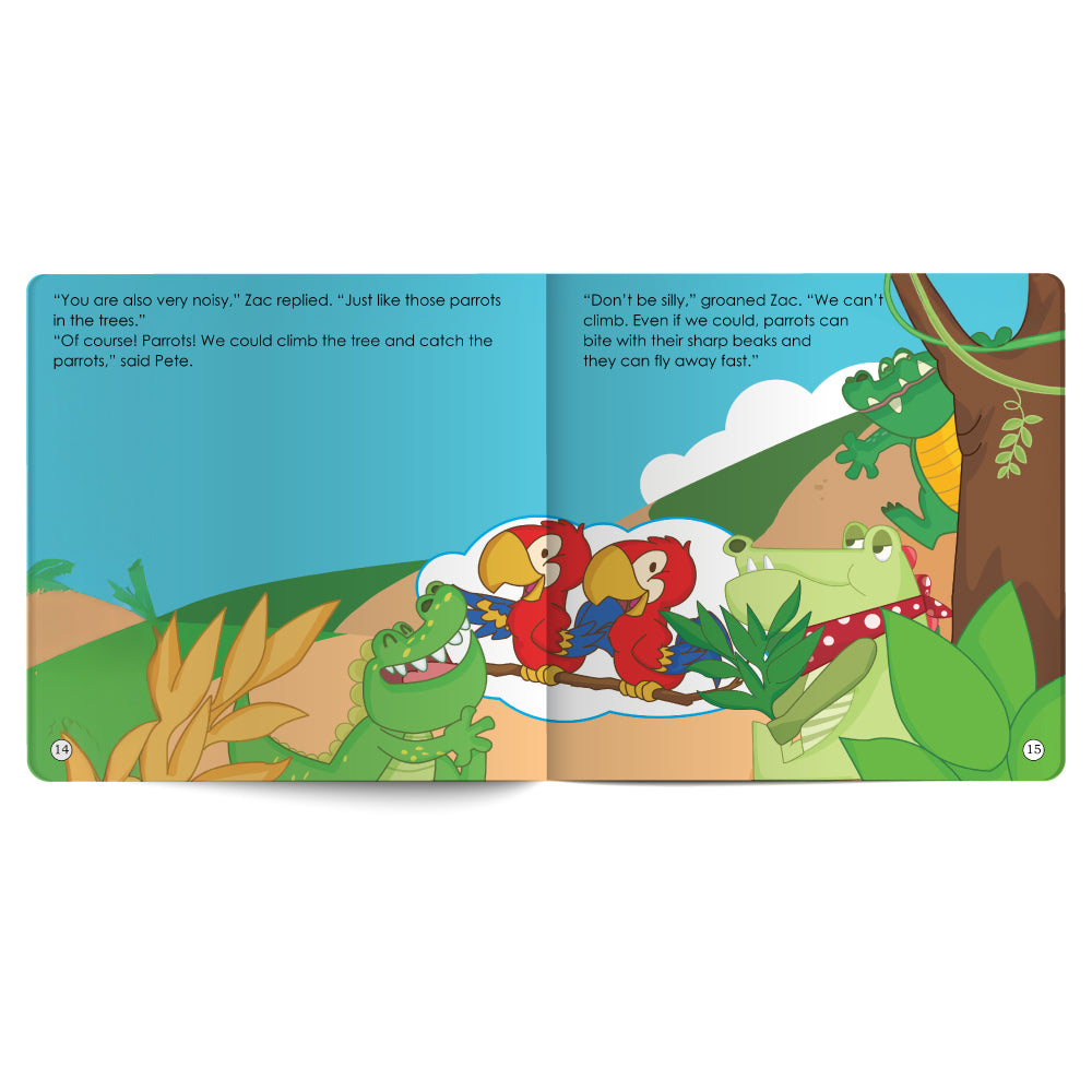 The Hungry Crocodiles – Book for Kids in English