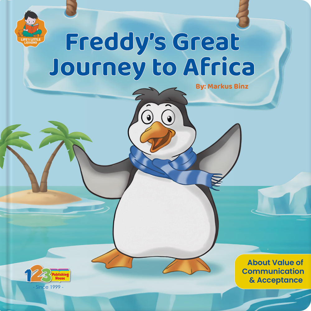 Freddy’s Great Journey to Africa – Book for Kids in English