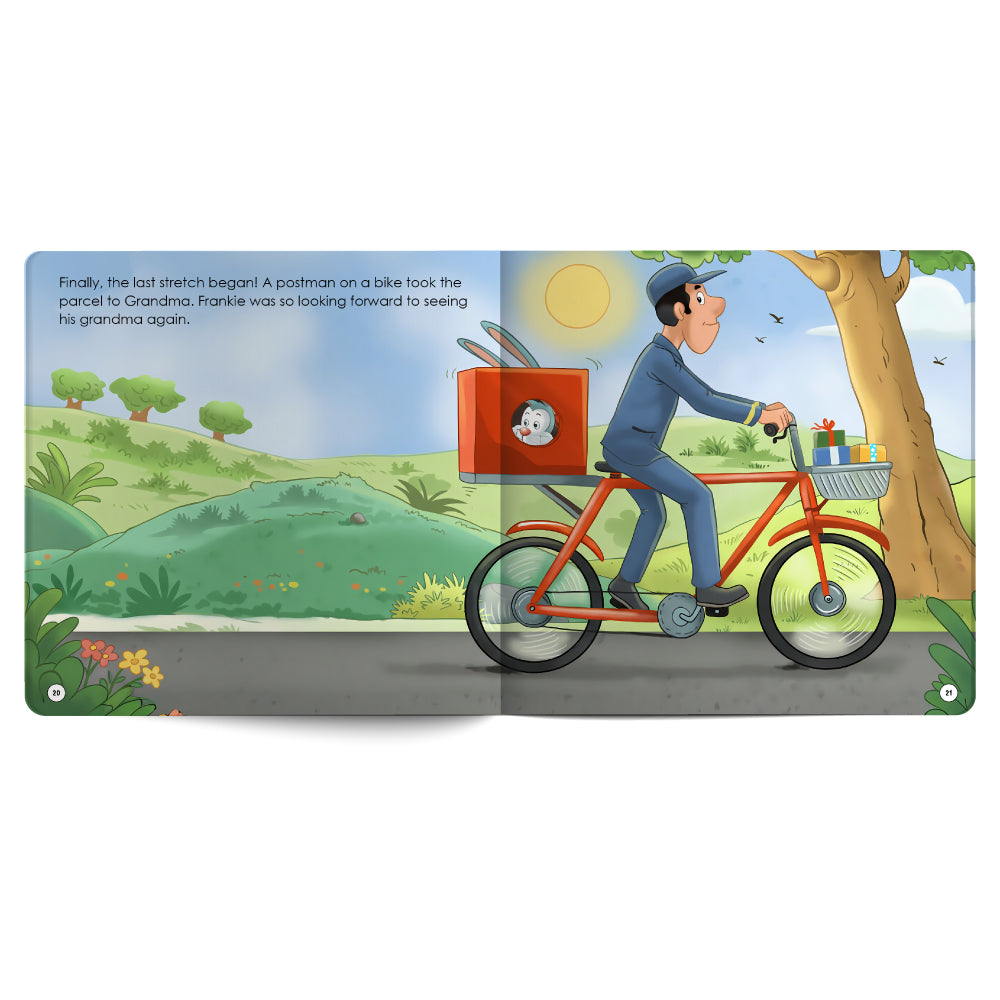 Frankie’s Journey to Grandma’s House – Book for Kids in English