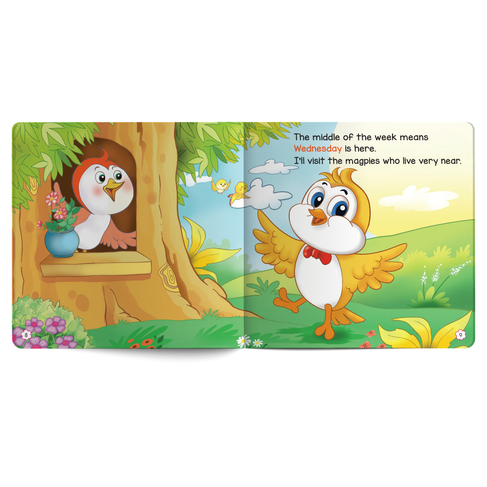 A Week With Birdie Boo – Book for Kids in English