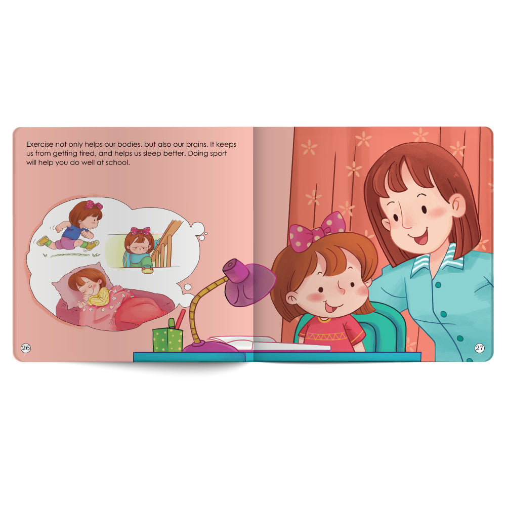Exercise With Sally – Book for Kids in English