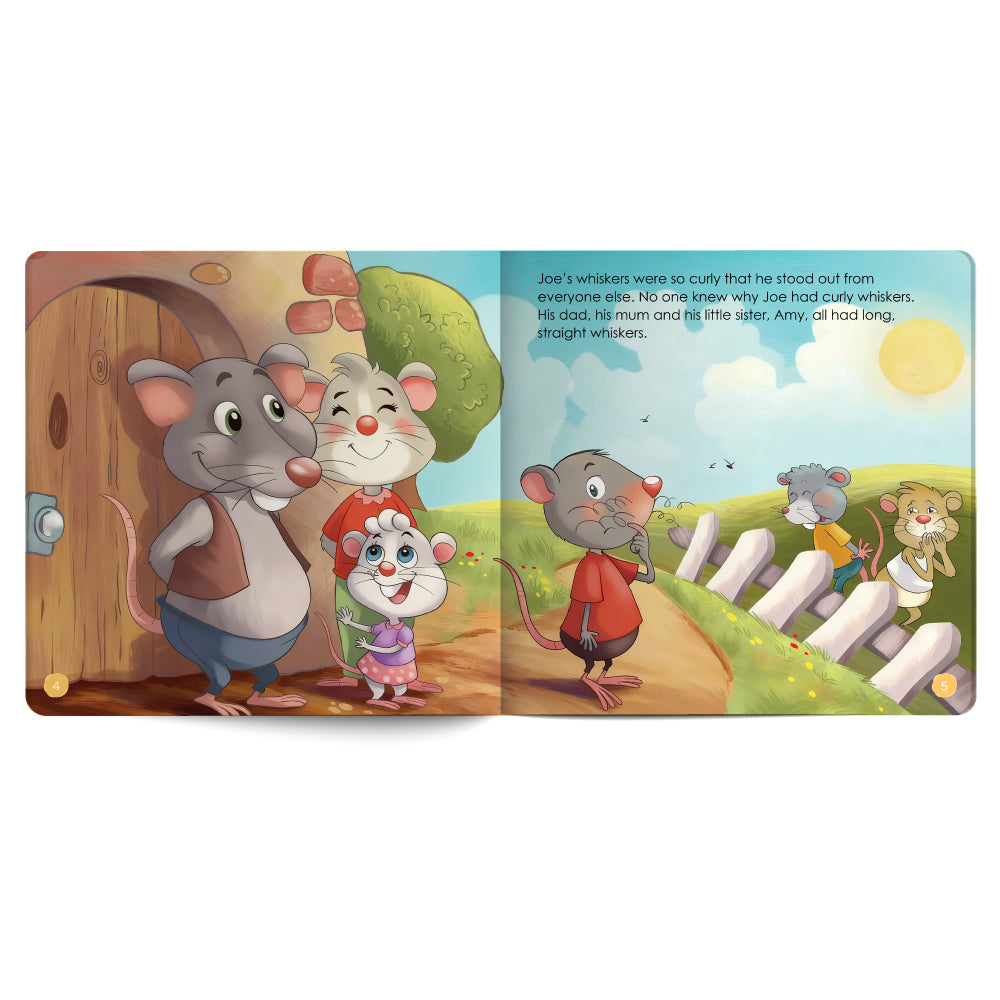 Joe’s Curly Whiskers – Book for Kids in English
