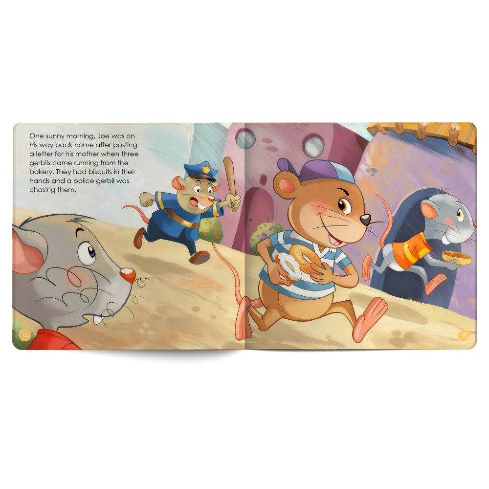 Joe’s Curly Whiskers – Book for Kids in English